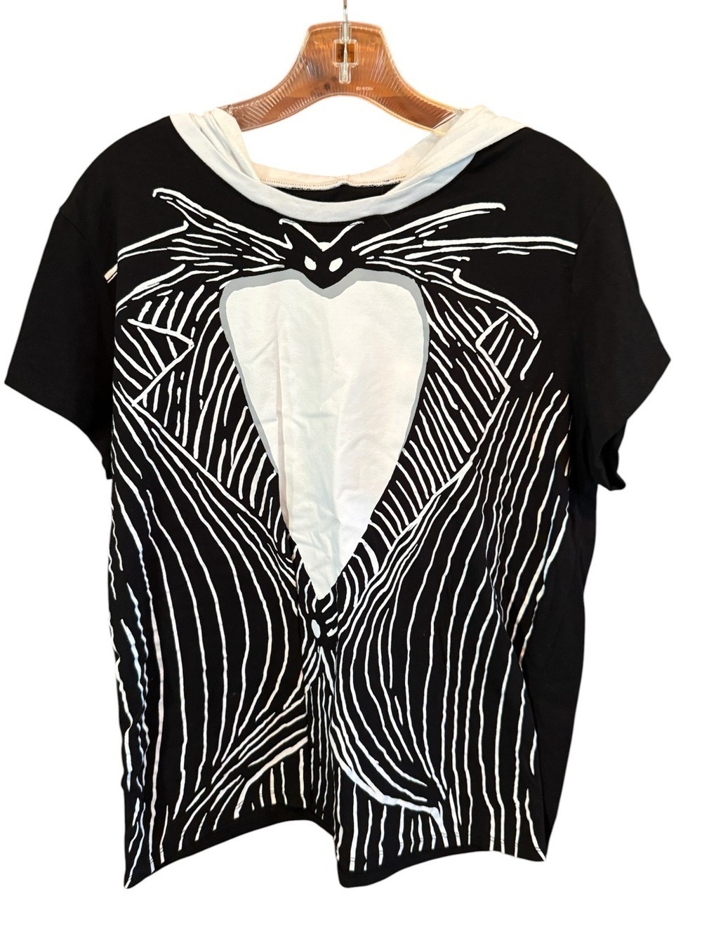 Disney The Nightmare Before Christmas Tee with Jack Skellington Hood